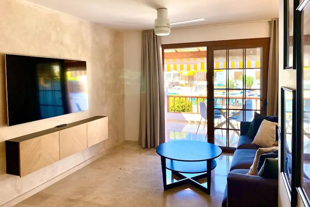 公寓 Stylish & Modern 1 Bedroom Suite On Frontline Of Playa Del Duque 阿德耶 西班牙
